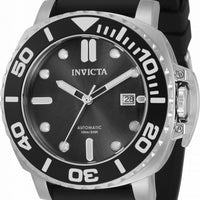 Invicta Pro Diver Black Dial Silicon Strap Automatic 34318 100m Men's Watch