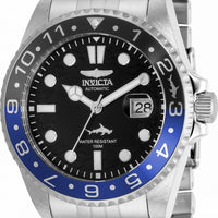 Invicta Pro Diver Black Dial Stainless Steel Automatic 35150 100m Men's Watch