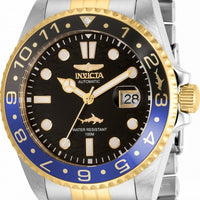 Invicta Pro Diver Black Dial Two Tone Stainless Steel Automatic 35152 100m Men's Watch