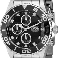 Invicta Pro Diver Chronograph Black Dial Quartz Diver's 43405 200m Men's Watch