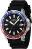 Invicta Pro Diver Silicone Strap Black Dial Quartz 46131 Men's Watch