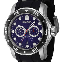 Invicta Pro Diver Retrograde Gmt Blue Dial Quartz 46967 100m Men's Watch