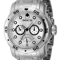 Invicta Pro Diver Retrograde Gmt Silver Dial Quartz Diver's 46994 200m Men's Watch