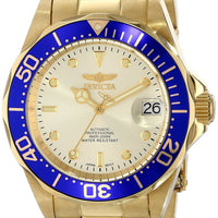 Invicta Automatic Pro Diver 200m Champaign Dial 9743 Men's Watch