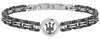 Maserati Jewels Stainless Steel Jm219aqh13 Men's Bracelet