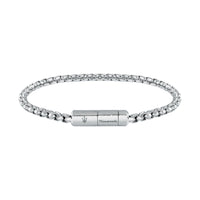 Maserati Jewels Stainless Steel Chain Bracelet Jm223atk22 For Men