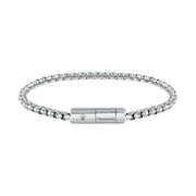 Maserati Jewels Stainless Steel Chain Bracelet Jm223atk22 For Men