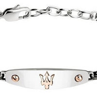 Maserati Jewels Stainless Steel Jm320ast01 Men's Bracelet