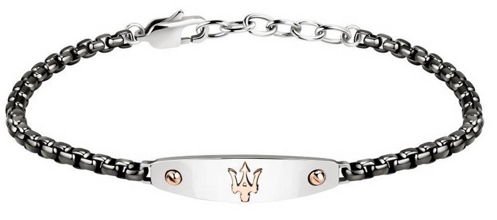 Maserati Jewels Stainless Steel Jm320ast01 Men's Bracelet