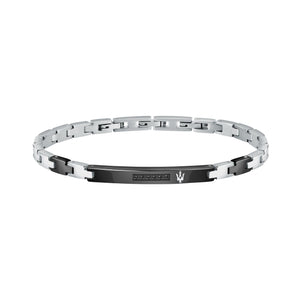 Maserati Jewels Stainless Steel Bracelet Jm521aty10 For Men