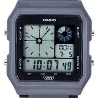 Casio Pop Digital Gary Resin Strap Quartz Lf-20w-8a2 Unisex Watch