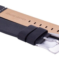 Ratio Ls20 Black Leather Strap 22mm