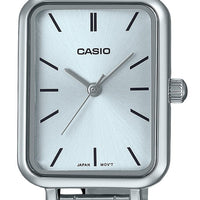 Casio Standard Analog Stainless Steel Light Blue Dial Quartz Ltp-v009d-2e Women's Watch