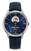 Mathey-tissot Edmond Limited Edition Open Heart Blue Dial Automatic Mc1886abu Men's Watch