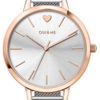 Oui  Me Amourette Silver Dial Stainless Steel Quartz Me010011 Women's Watch