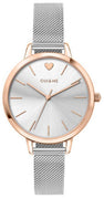 Oui  Me Amourette Silver Dial Stainless Steel Quartz Me010011 Women's Watch