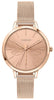 Oui  Me Grande Amourette Rose Gold Tone Stainless Steel Quartz Me010035 Women's Watch