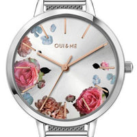 Oui  Me Fleurette Silver Dial Stainless Steel Quartz Me010104 Women's Watch