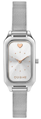 Oui  Me Finette Silver Dial Stainless Steel Quartz Me010115 Women's Watch