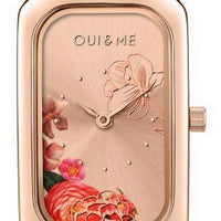 Oui  Me Finette Rose Gold Tone Stainless Steel Quartz Me010123 Women's Watch