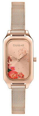 Oui  Me Finette Rose Gold Tone Stainless Steel Quartz Me010123 Women's Watch