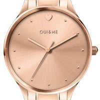 Oui  Me Petite Bichette Rose Gold Tone Stainless Steel Quartz Me010156 Women's Watch