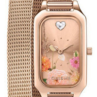 Oui  Me Finette Rose Gold Tone Stainless Steel Quartz Me010164 Women's Watch