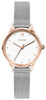 Oui  Me Bichette White Dial Stainless Steel Quartz Me010169 Women's Watch