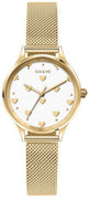 Oui  Me Minette Yellow Gold Dial Gold Tone Stainless Steel Quartz Me010171 Women's Watch