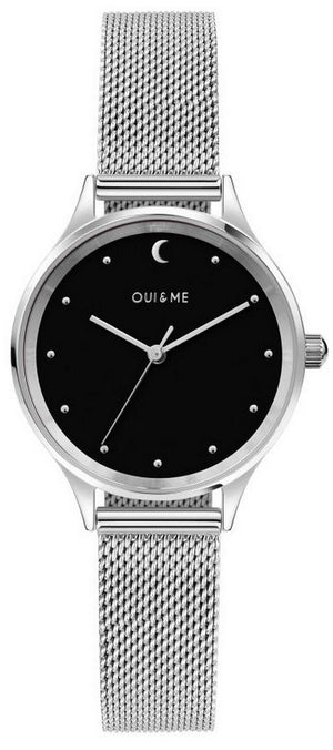 Oui  Me Bichette Black Dial Stainless Steel Quartz Me010172 Women's Watch