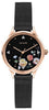 Oui  Me Minette Crystal Accents Black Dial Stainless Steel Quartz Me010182 Women's Watch