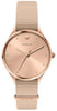 Oui  Me Petite Bichette Rose Gold Sunray Dial Nylon Strap Quartz Me010199 Women's Watch