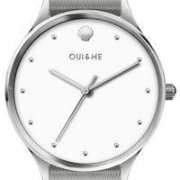 Oui  Me Petite Bichette White Dial Nylon Strap Quartz Me010200 Women's Watch