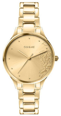 Oui  Me Petite Bichette Gold Tone Stainless Steel Quartz Me010218 Women's Watch