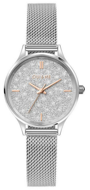 Oui  Me Bichette White Dial Stainless Steel Quartz Me010270 Women's Watch