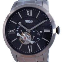 Fossil Townsman Open Heart Stainless Steel Automatic Me3172 Men's Watch