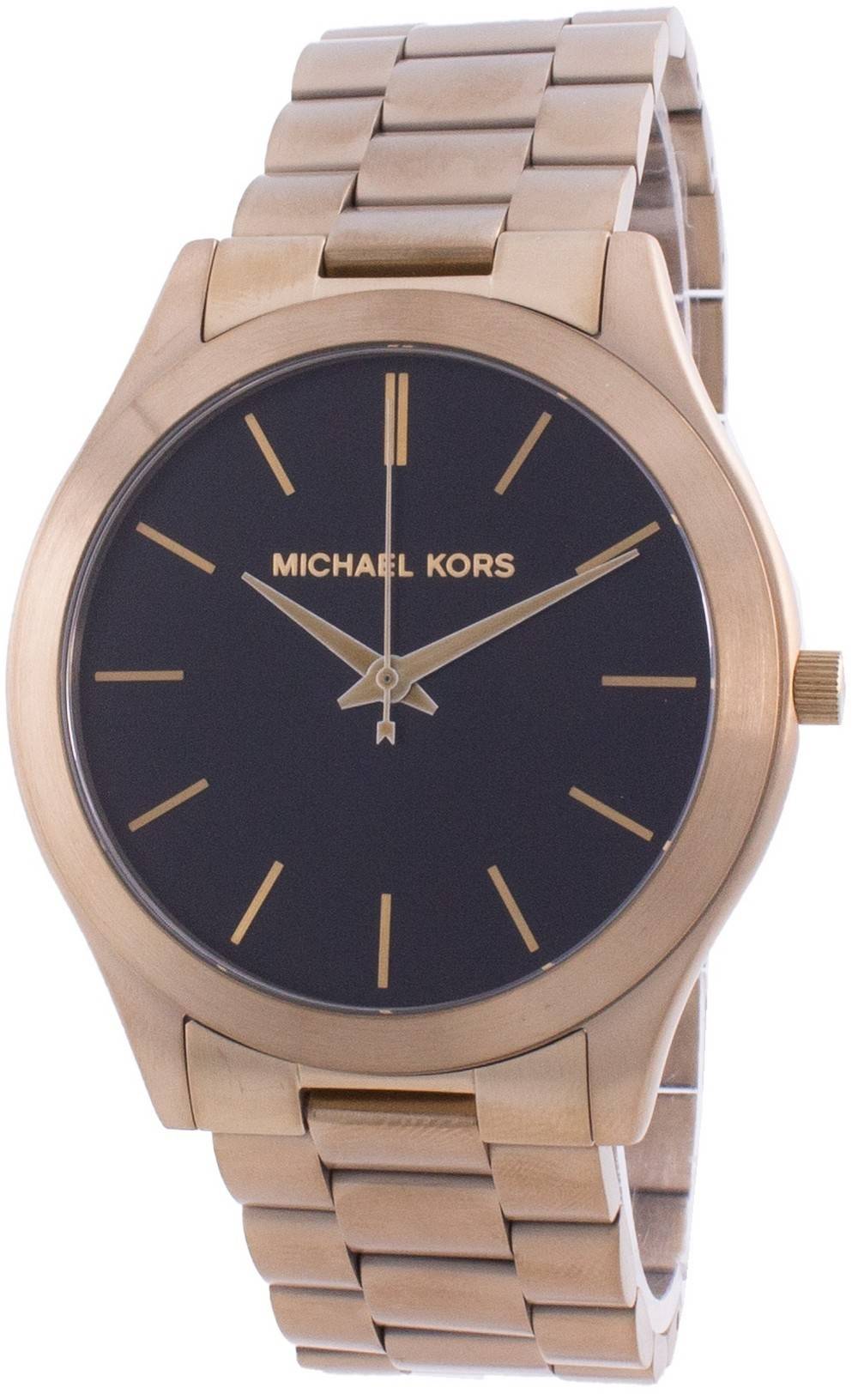 Michael Kors Slim Runway Black Dial Quartz Mk8795 Men's Watch