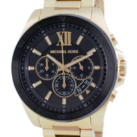 Michael Kors Brecken Chronograph Gold Tone Quartz Mk8848 Men's Watch