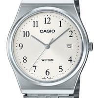Casio Standard Analog Stainless Steel White Dial Quartz Mtp-b145d-7b Men's Watch