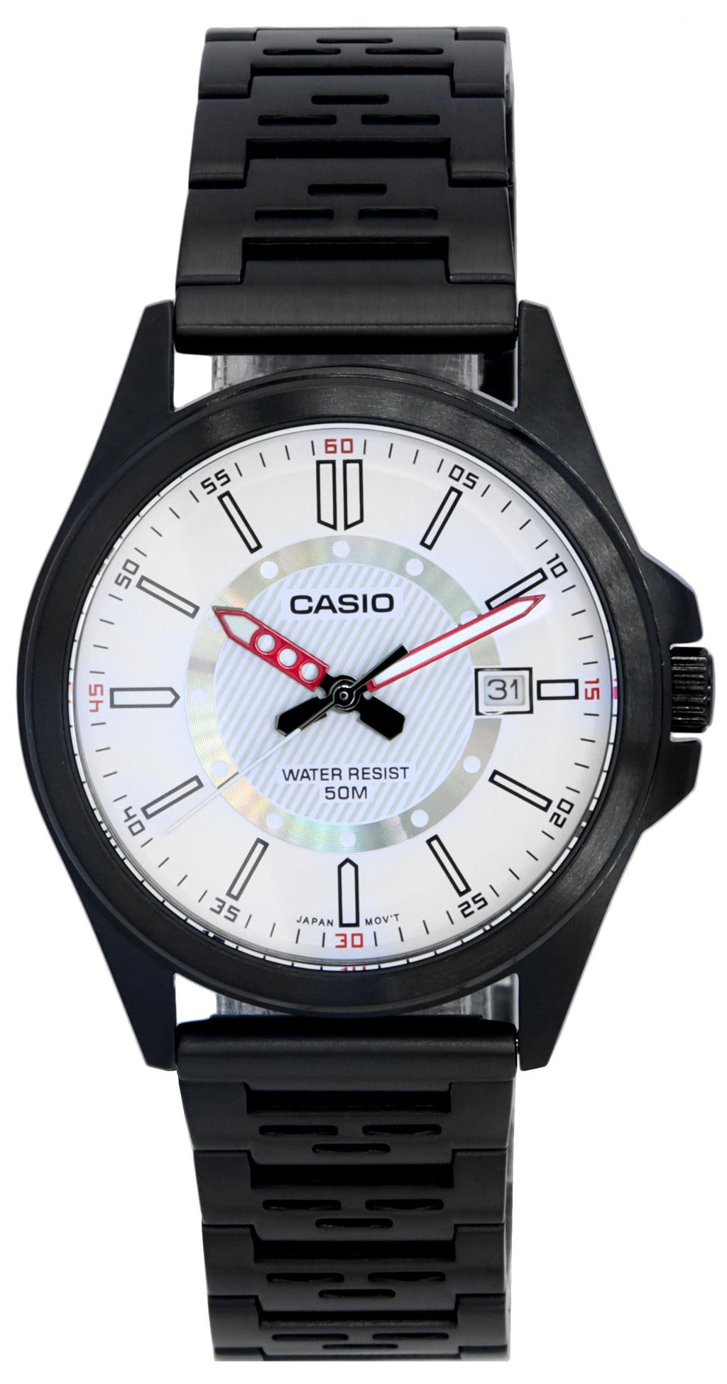 Casio Analog White Dial Quartz Mtp-e700b-7e Mtpe700b-7e Men's Watch