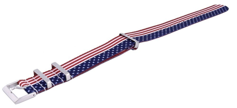 Ratio Nato27 Usa National Flag Pattern Polyester 22mm Strap