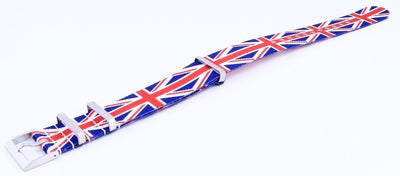 Ratio Nato28 United Kingdom National Flag Pattern Polyester 22mm Strap