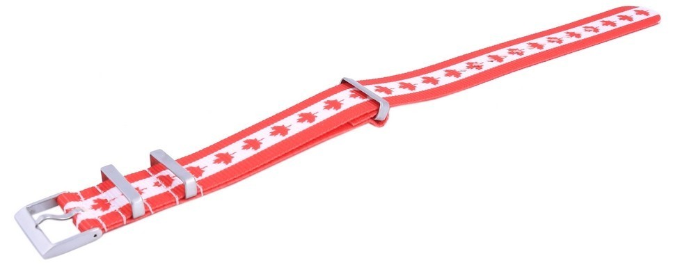 Ratio Nato34 Canada National Flag Pattern Polyester 22mm Strap