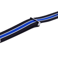 Ratio Nato36 Black And Blue Polyester 22mm Strap