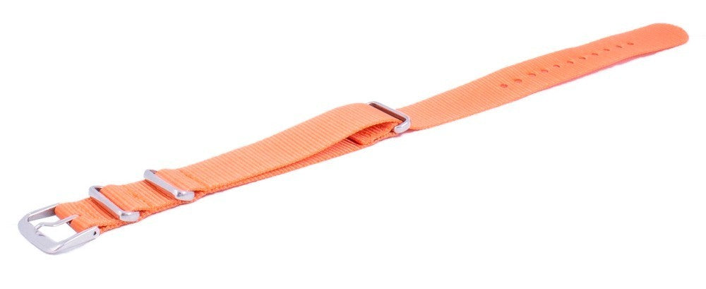 Ratio Brand Natos14 Orange Nylon Strap 18mm