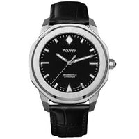 Nappey Renaissance Steel And Black Automatic Ny41-ad1m-3b6a 200m Unisex Watch