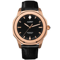 Nappey Renaissance Rose Gold And White Automatic Ny41-bd2m-1b3a 200m Unisex Watch