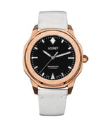 Nappey Renaissance Rose Gold And Black Suede Automatic Ny41-bd1m-3b2a 200m Unisex Watch