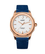 Nappey Renaissance Rose Gold And White Milanese Automatic Ny41-bd2m-6b9a 200m Unisex Watch