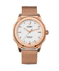 Nappey Renaissance Rose Gold And White Milanese Automatic Ny41-bd2m-6b9a 200m Unisex Watch